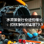 水泥装备行业逆势增长:扣非净利润猛增79.99%(图3) 水泥装备行业逆势增长:扣非净利润猛增79.99%(图3)