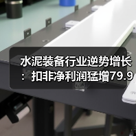 水泥装备行业逆势增长:扣非净利润猛增79.99%(图4) 水泥装备行业逆势增长:扣非净利润猛增79.99%(图4)
