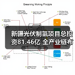 新疆光伏制氢项目总投资81.46亿 全产业链布局绿色能源未来(图3) 新疆光伏制氢项目总投资81.46亿 全产业链布局绿色能源未来(图3)
