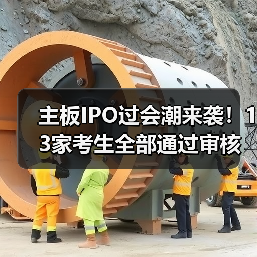 主板IPO过会潮来袭!13家考生全部通过审核(图2) 主板IPO过会潮来袭!13家考生全部通过审核(图2)