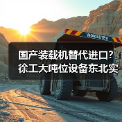 国产装载机替代进口？徐工大吨位设备东北实战获认可（图2）