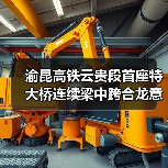 渝昆高铁云贵段首座特大桥连续梁中跨合龙意义重大（图2）