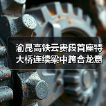 渝昆高铁云贵段首座特大桥连续梁中跨合龙意义重大（图3）