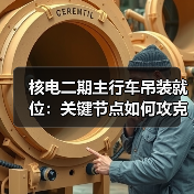 核电二期主行车吊装就位：关键节点如何攻克？（图4）
