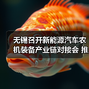 无锡召开新能源汽车农机装备产业链对接会 推动协同发展（图1）