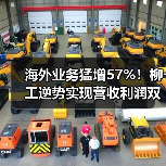 海外业务猛增57%！柳工逆势实现营收利润双增长（图3）