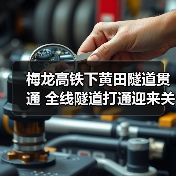 梅龙高铁下黄田隧道贯通 全线隧道打通迎来关键节点(图2) 梅龙高铁下黄田隧道贯通 全线隧道打通迎来关键节点(图2)