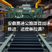 安徽高速公路项目加速推进，进度条拉满？（图2）