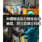 中国智造助力西亚北非基建，百台混凝土机械出口如何实现？（图2）