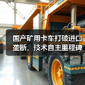 国产矿用卡车打破进口垄断，技术自主里程碑（图4）