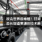 攻克世界级难题！甘肃最长隧道贯通创技术新标杆（图1）