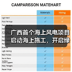 广西首个海上风电项目启动海上施工，开启绿色能源新篇章（图3）