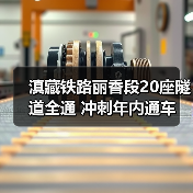 滇藏铁路丽香段20座隧道全通 冲刺年内通车（图4）