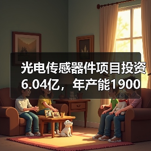 光电传感器件项目投资6.04亿,年产能1900万套推动智能科技发展(图3) 光电传感器件项目投资6.04亿,年产能1900万套推动智能科技发展(图3)