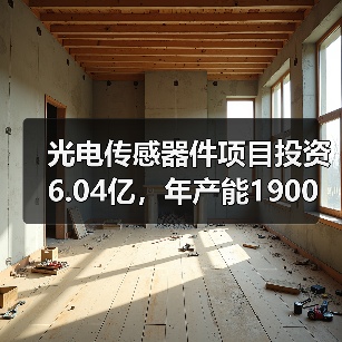 光电传感器件项目投资6.04亿,年产能1900万套推动智能科技发展(图4) 光电传感器件项目投资6.04亿,年产能1900万套推动智能科技发展(图4)