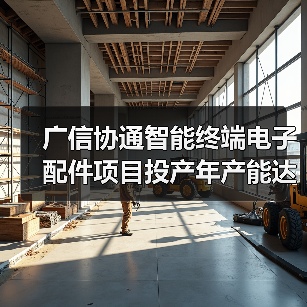 广信协通智能终端电子配件项目投产年产能达1.5亿(图1) 广信协通智能终端电子配件项目投产年产能达1.5亿(图1)