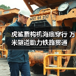 虎鲨盾构机海底穿行 万米隧道助力铁路贯通（图3）