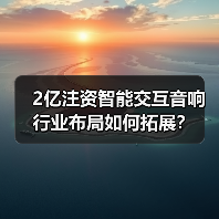2亿注资智能交互音响 行业布局如何拓展？（图3）