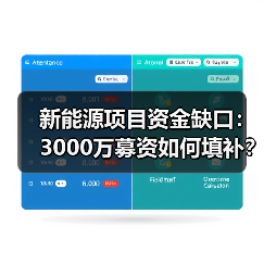 新能源项目资金缺口：3000万募资如何填补？（图4）