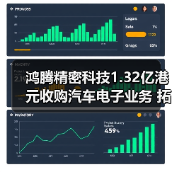 鸿腾精密科技1.32亿港元收购汽车电子业务 拓展新能源汽车领域（图3）
