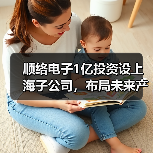 顺络电子1亿投资设上海子公司，布局未来产业（图1）