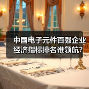中国电子元件百强企业经济指标排名谁领航？（图3）