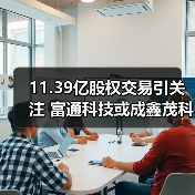 11.39亿股权交易引关注 富通科技或成鑫茂科技新控股方（图4）
