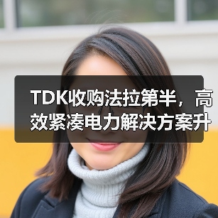 TDK收购法拉第半，高效紧凑电力解决方案升级（图3）