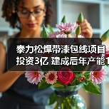 泰力松焊带漆包线项目投资3亿 建成后年产能1万吨（图1）