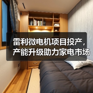 雷利微电机项目投产，产能升级助力家电市场发展（图4）