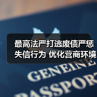 最高法严打逃废债严惩失信行为 优化营商环境新举措（图4）