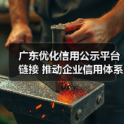 广东优化信用公示平台链接 推动企业信用体系建设（图1）