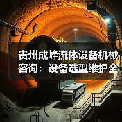 贵州成峰流体设备机械咨询：设备选型维护全流程指南（图1）