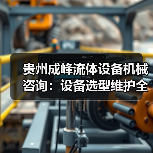 贵州成峰流体设备机械咨询：设备选型维护全流程指南（图2）