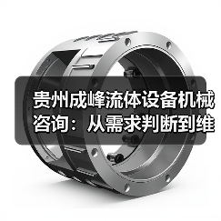 贵州成峰流体设备机械咨询：从需求判断到维护的实用经验（图2）