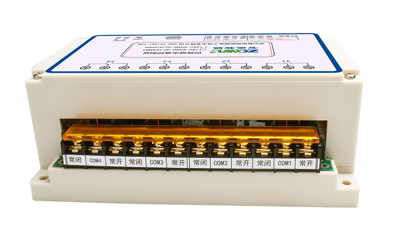 4路串口继电器控制器，支持Modbus RTU通信