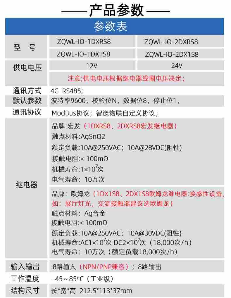 4G全网通IO控制设备 实现远程控制与监测